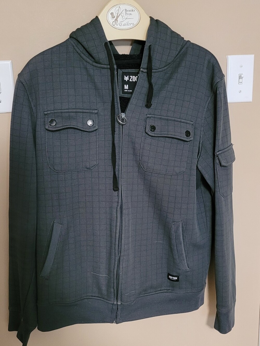 💚10 for $10💚 Bundle and save Zoo York Hooded Zip Jacket - Charcoal Gray